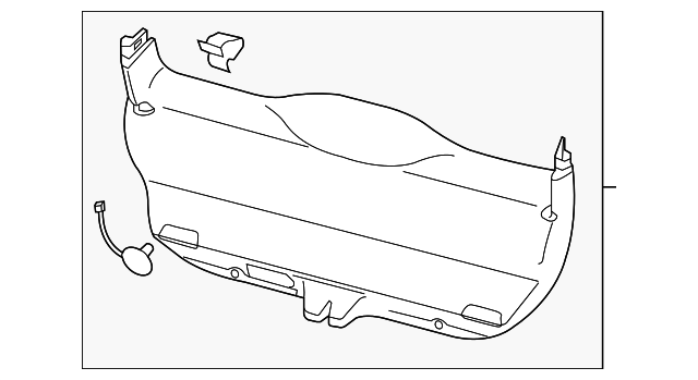 970-555-241-08-1E0 Деталь LOWER TRIM PANEL