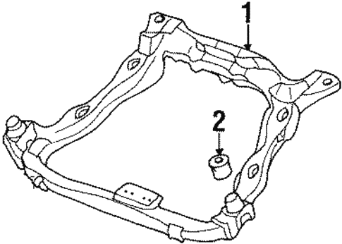 Suspension Mounting for 1996 Ford Contour #0
