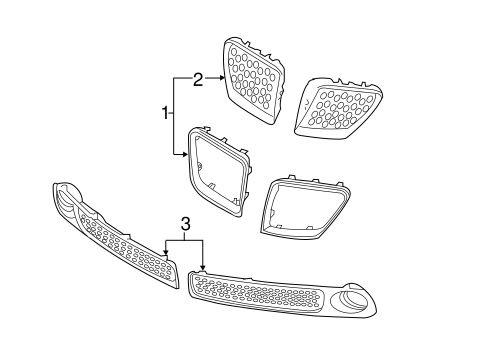 G8 GRILLE & COMPONENTS