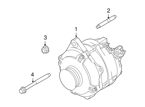 Electrical/Alternator for 2008 Ford Taurus #1