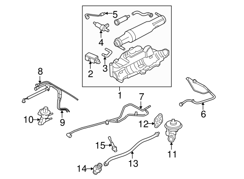 EGR System for 2005 Mercury Montego #0