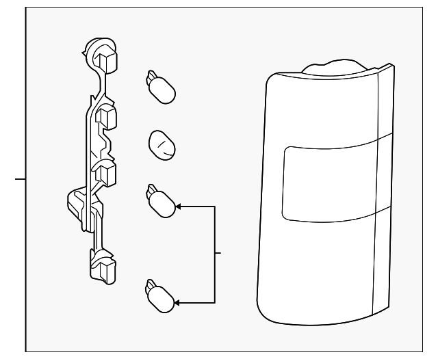 9T1Z-13405-A Деталь TAIL LAMP ASSY, LEFT