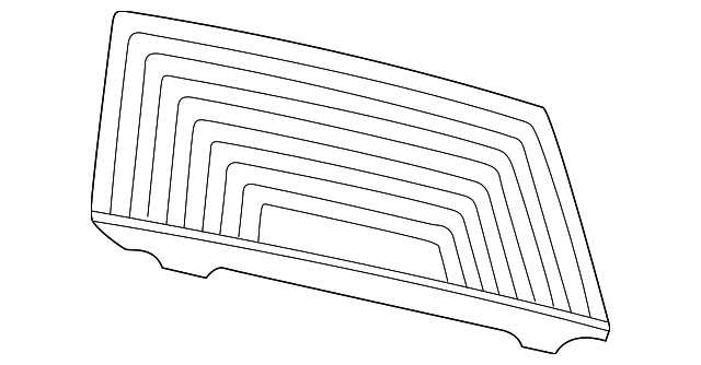 CVB102830 Деталь DOOR GLASS
