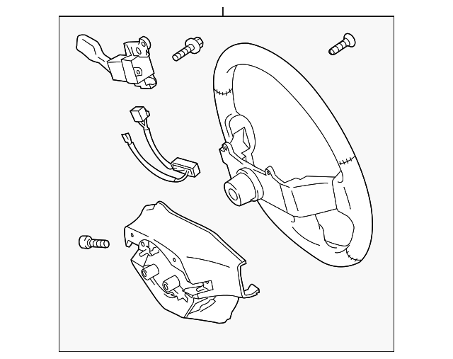 19184545 STEERING WHEEL