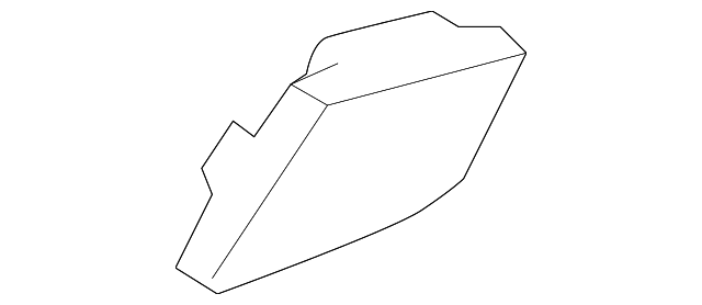19204916 Деталь SIDE COVER, RIGHT
