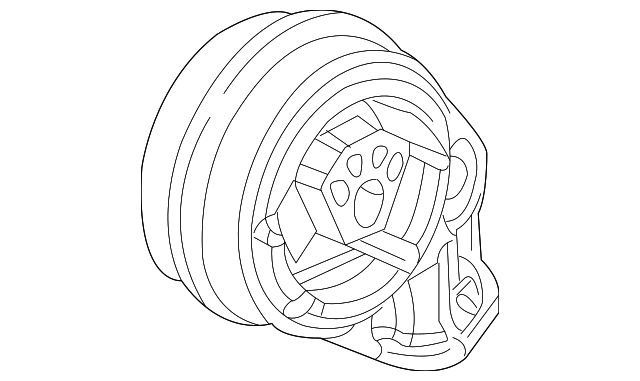 22722617 Деталь RR TRANS MOUNT
