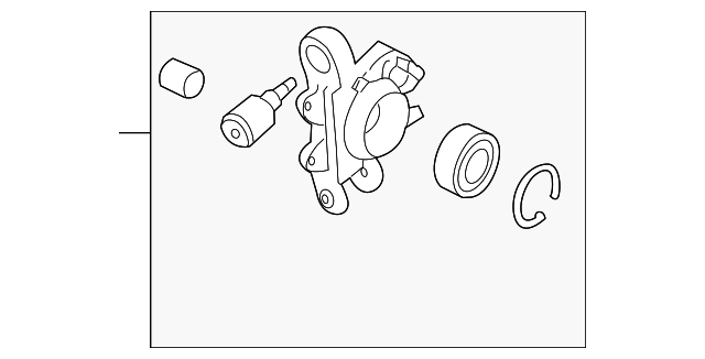 9200591 Деталь KNUCKLE ASSY, LEFT