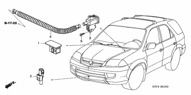 A/C Sensor for 2001 Acura MDX #0
