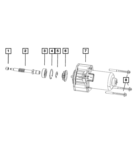 Gearshift Controls and Related Parts for 2012 Jeep Grand Cherokee #0