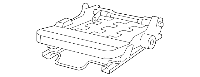 68003058AA Деталь SEAT FRAME, RIGHT