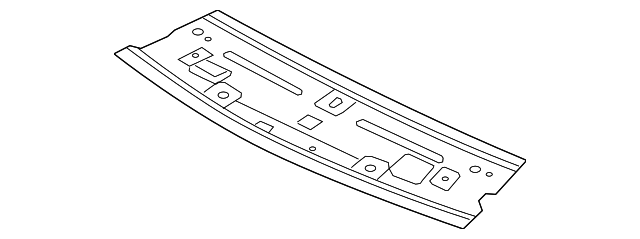 T2H4797 Деталь REAR HEADER