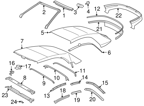 BODY/COVER & COMPONENTS for 2008 Toyota Solara #1