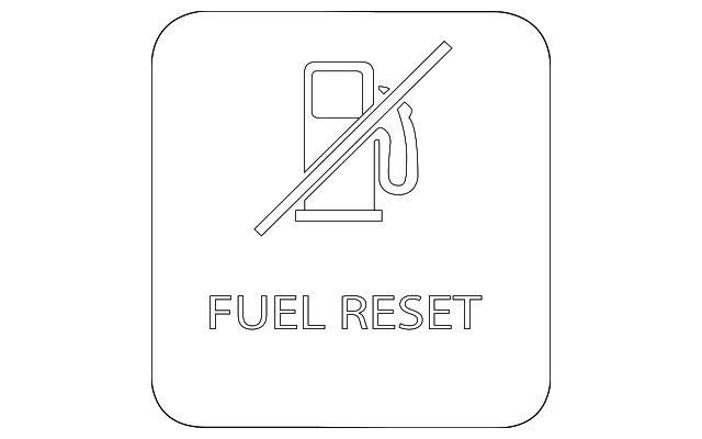 9T1Z9N831A Деталь FUEL LABEL
