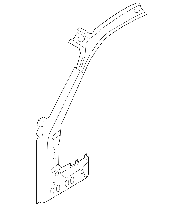 991-503-965-04-GRV Деталь HINGE PILLAR, LEFT
