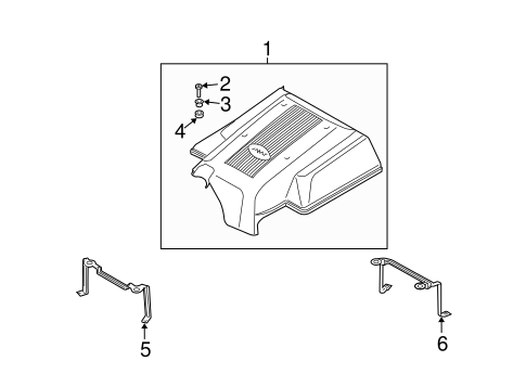 Range Rover ENGINE APPEARANCE COVER