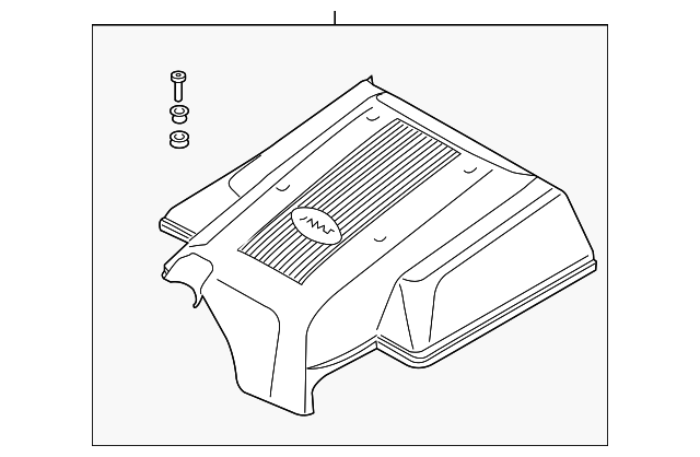 LBH000070 Деталь ENGINE COVER
