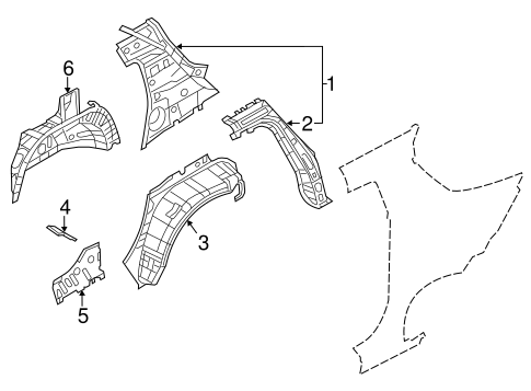 Inner Structure for 2012 Nissan Leaf #0