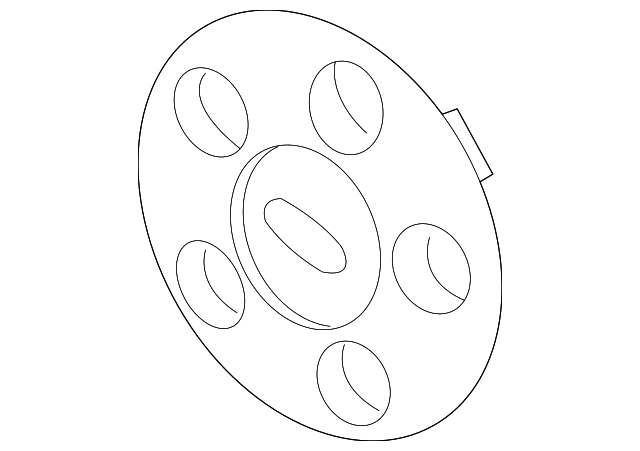 8G1Z-1130-C Деталь CENTER CAP