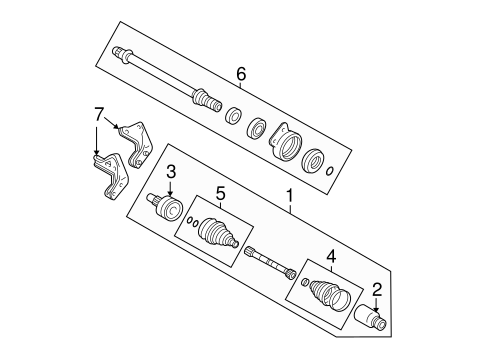 2008 mercury mariner suspension wiring sourceparts diagram on 2008 mercury mariner suspension drive axles scat on 2008 mercury mariner suspension
