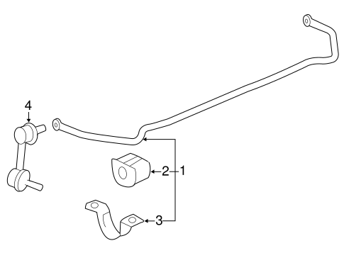 Stabilizer Bar & Components for 2011 Buick LaCrosse #0