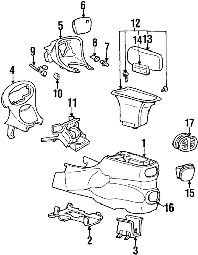 Taurus CENTER CONSOLE