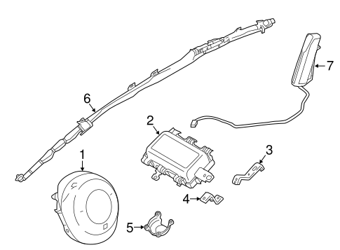 ELECTRICAL/AIR BAG COMPONENTS for 2016 Scion iA #3