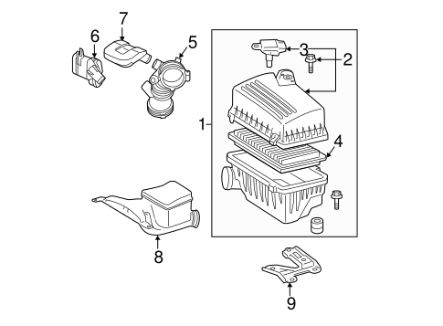 MAINTENANCE & LUBRICATION/FILTERS for 2010 Toyota Camry #1