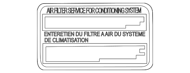88970288 Деталь INFO LABEL