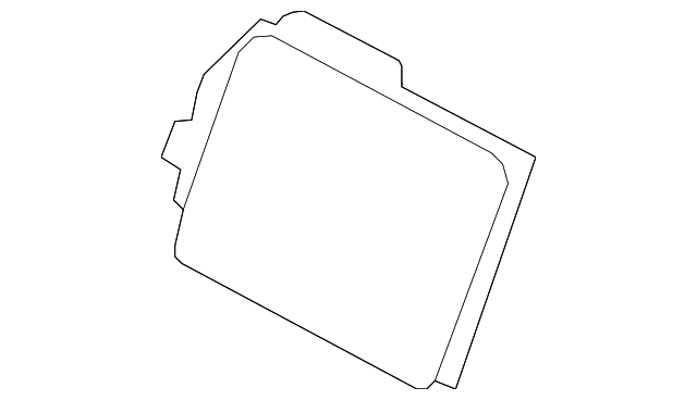 XR849361 Деталь LUMBAR SUPPORT, LEFT