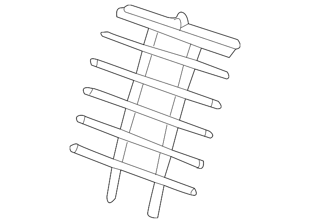 F87Z1065500AA Деталь LUMBAR ADJUSTER, LEFT
