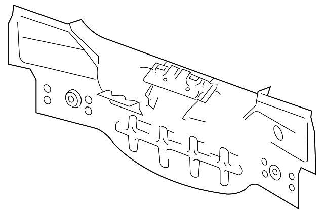 25863246 Деталь REAR BODY PANEL