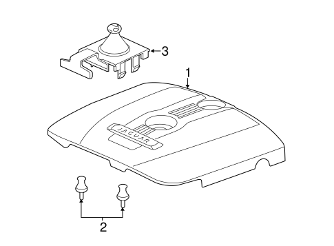 XF ENGINE APPEARANCE COVER