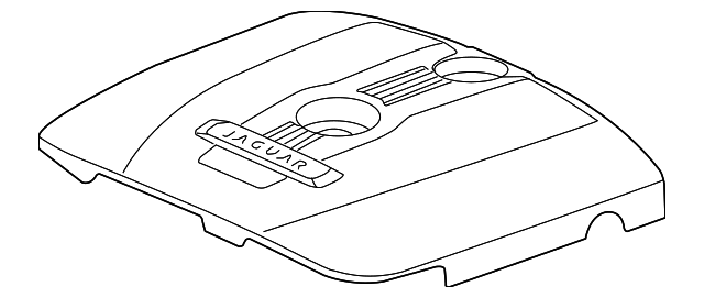 C2Z20356 Деталь ENGINE COVER