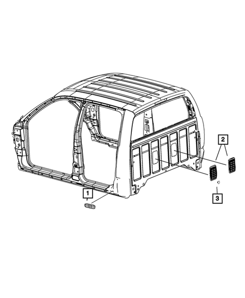 Air Ducts for 2021 Ram 2500 #0