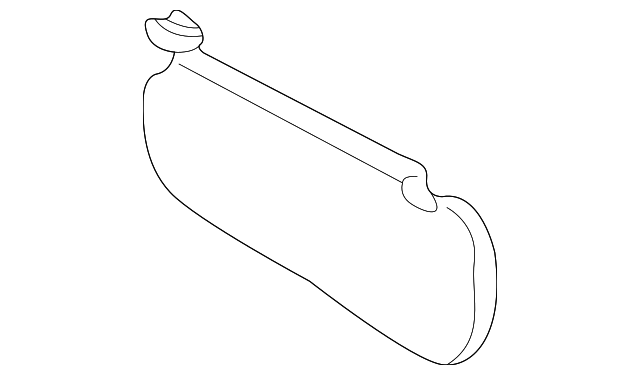 88974585 Деталь SUNVISOR, RIGHT