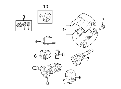 ELECTRICAL/SWITCHES for 2008 Toyota Highlander #2