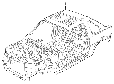 Freelander BODY SHELL 2
