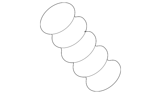 88972908 Деталь FRONT PIPE SPRING