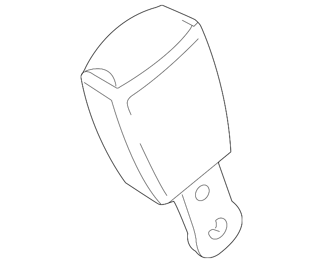 6841719 Деталь BUCKLE, RIGHT
