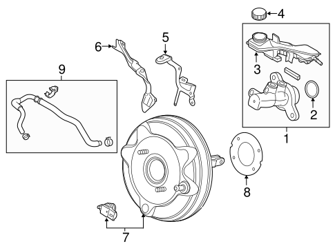 BRAKES/HYDRAULIC SYSTEM for 2016 Scion iA #1