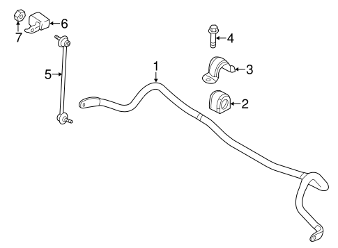 Stabilizer Bar & Components for 2018 Mazda CX-5 #0
