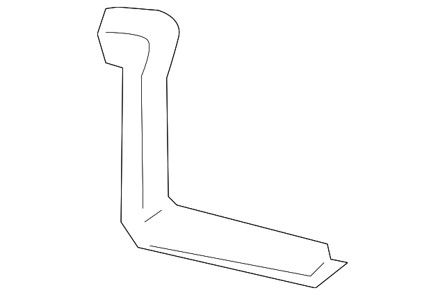 92163386 Деталь FLOOR DUCT, RIGHT