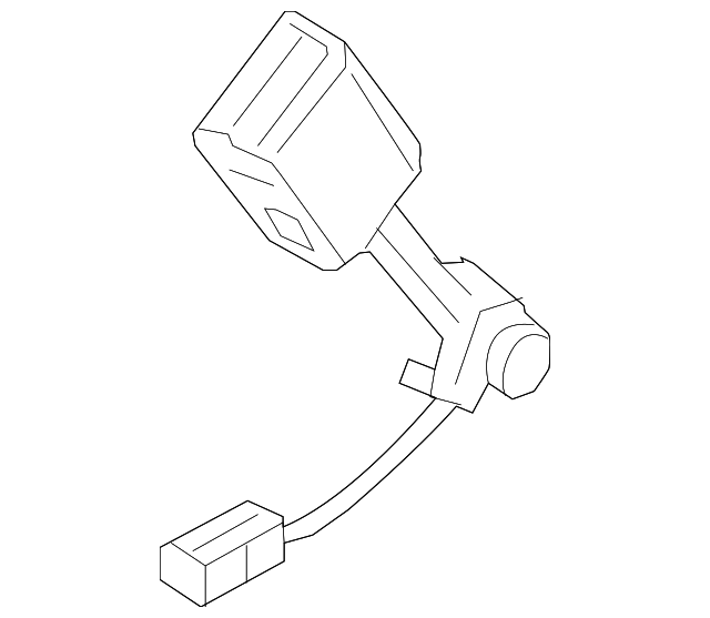 LR061325 Деталь BUCKLE, LEFT