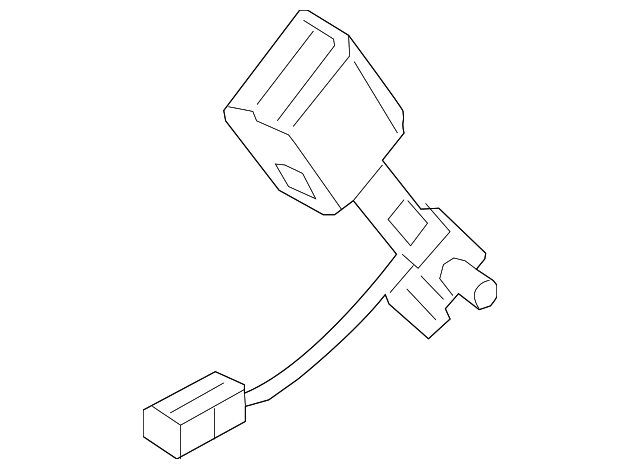 LR061324 Деталь BUCKLE, RIGHT
