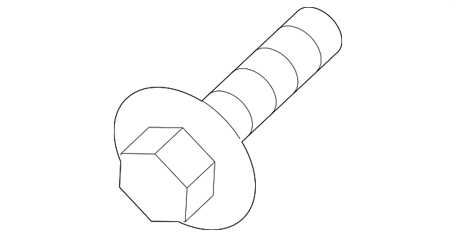LR063976 Деталь BELT & RETRACTOR SCREW, RIGHT