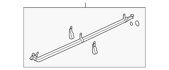 LR013853 Деталь CENTER AC LINE