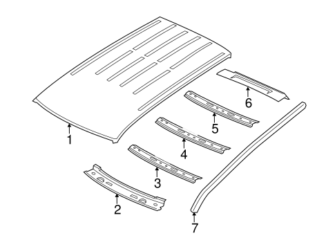 Grand Cherokee ROOF & COMPONENTS 3