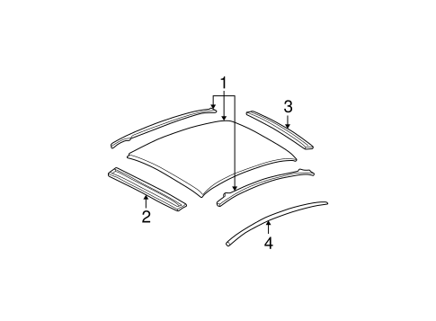 Bonneville EXTERIOR TRIM - ROOF