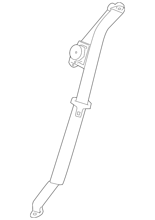 19204859 Деталь OUTER BELT ASSY, LEFT
