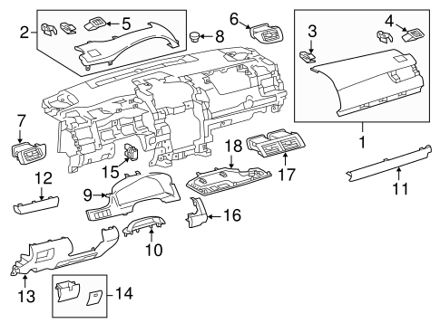 ELECTRICAL/HEADLAMP COMPONENTS for 2012 Toyota Camry #2